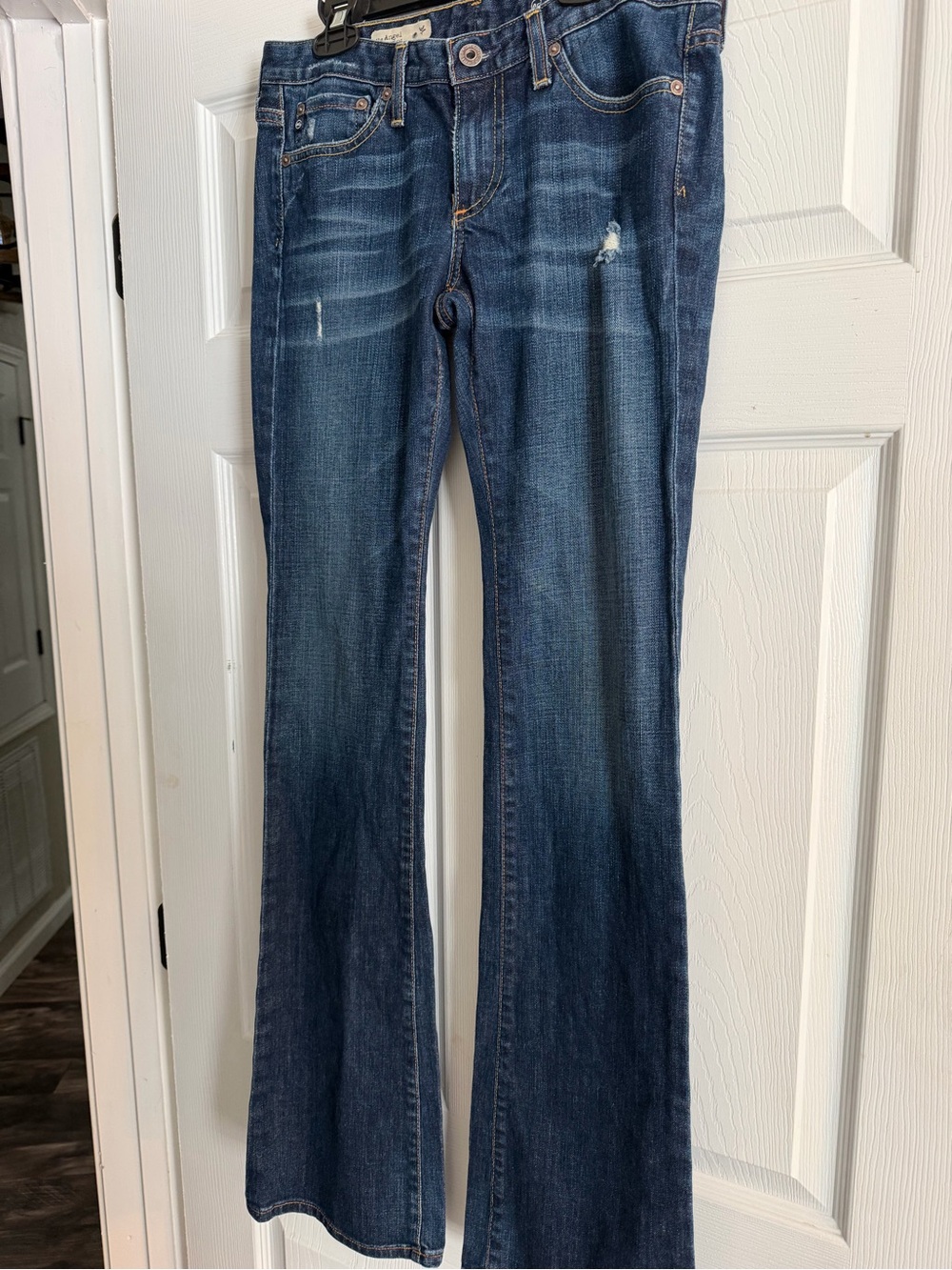 AG Adriano Goldschmied Dark Blue Flare Jeans